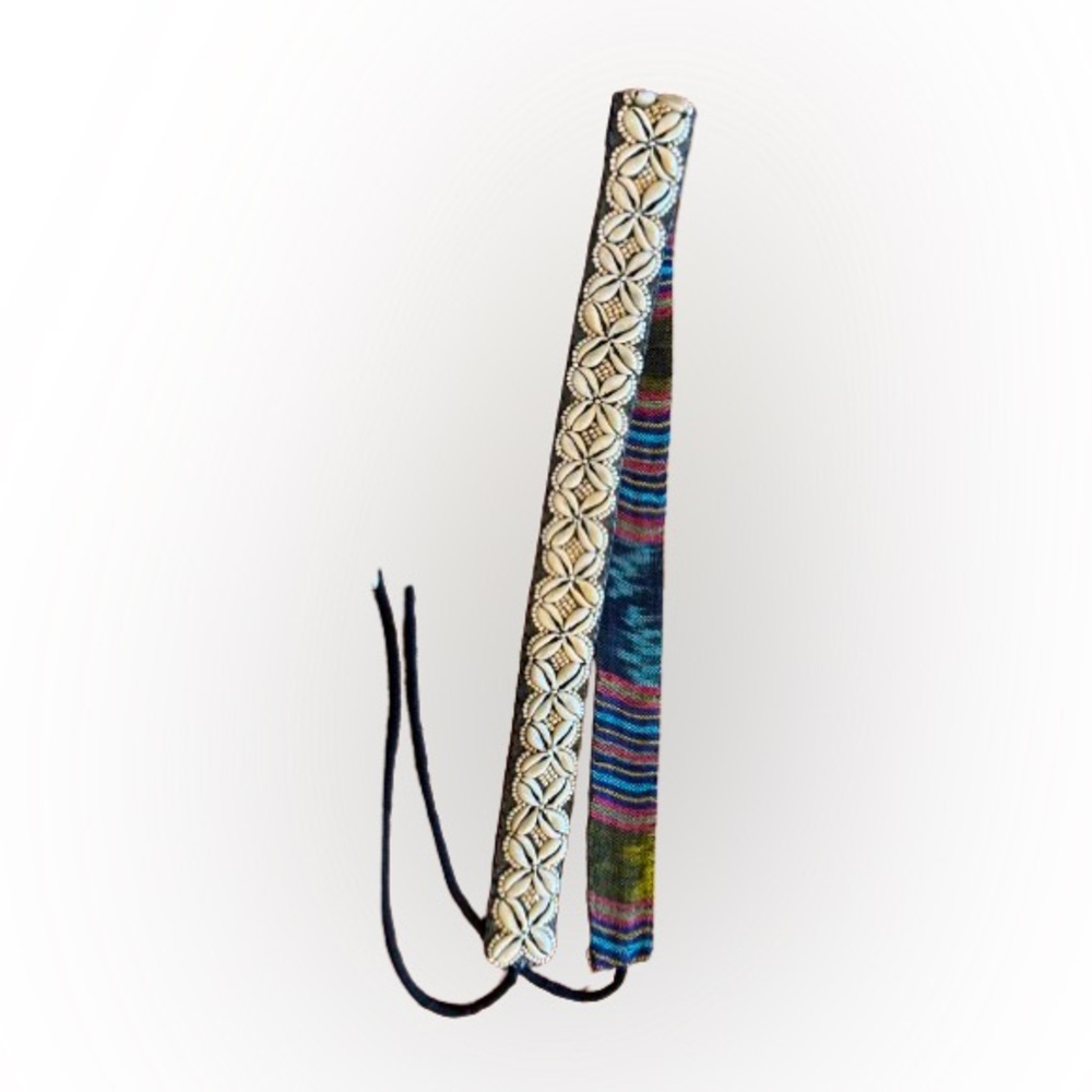 Genuine shell belt, 33.5in. of shell